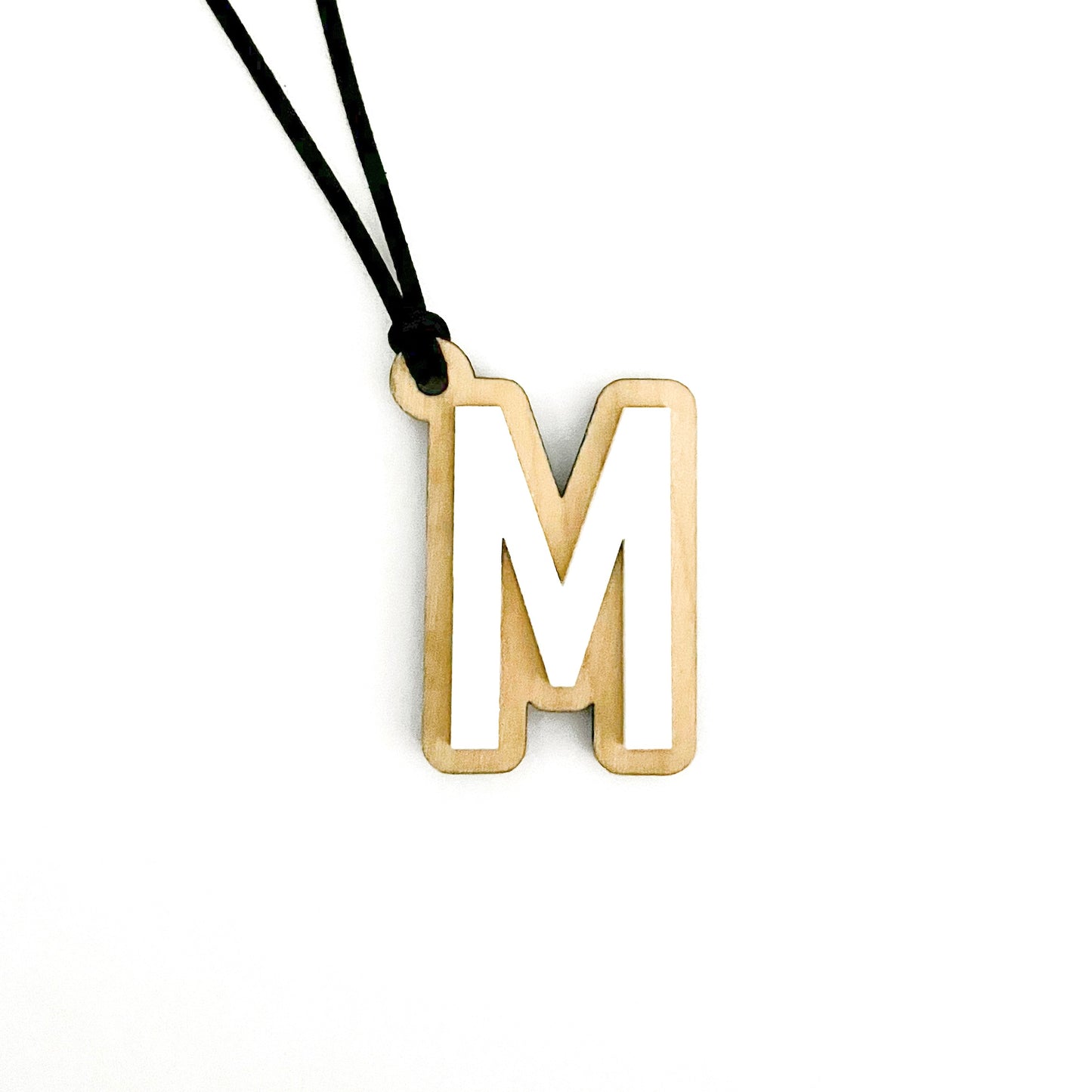 Personalized GIFT TAG/ORNAMENT Initial