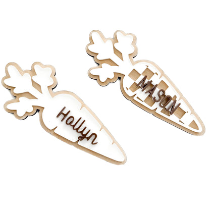Personalized Carrot Magnet/Tag