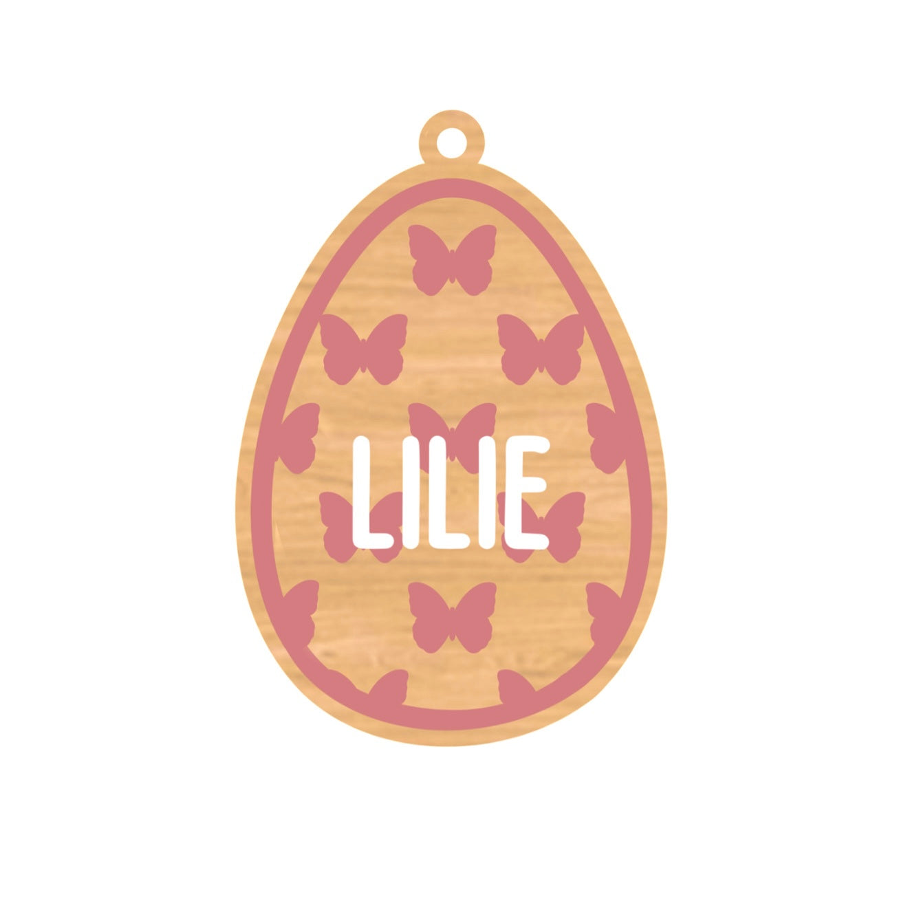Personalized Butterfly Egg Magnet/Tag