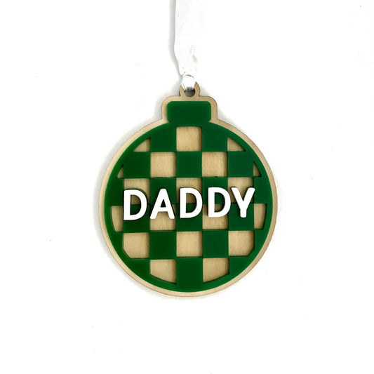 Personalized Check Bulb Magnet/Ornament/Tag