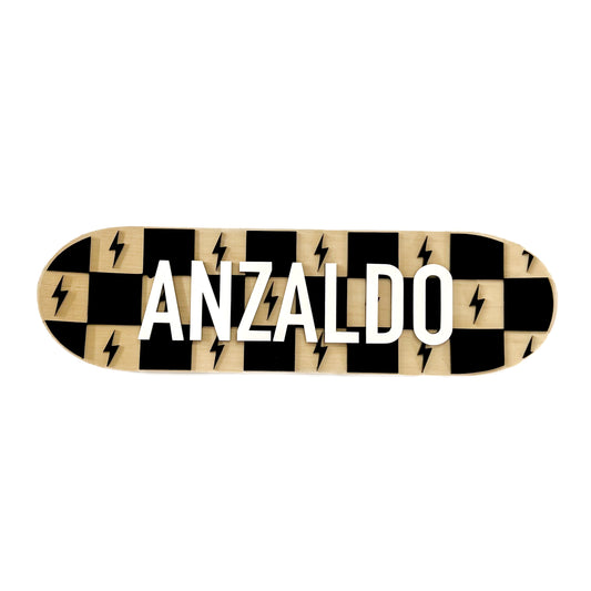 Bolt Check Personalized Mini Skateboard