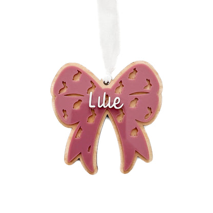 Personalized Hare Bow Magnet/Tag