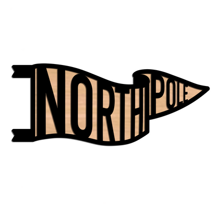 NORTH POLE Pennant