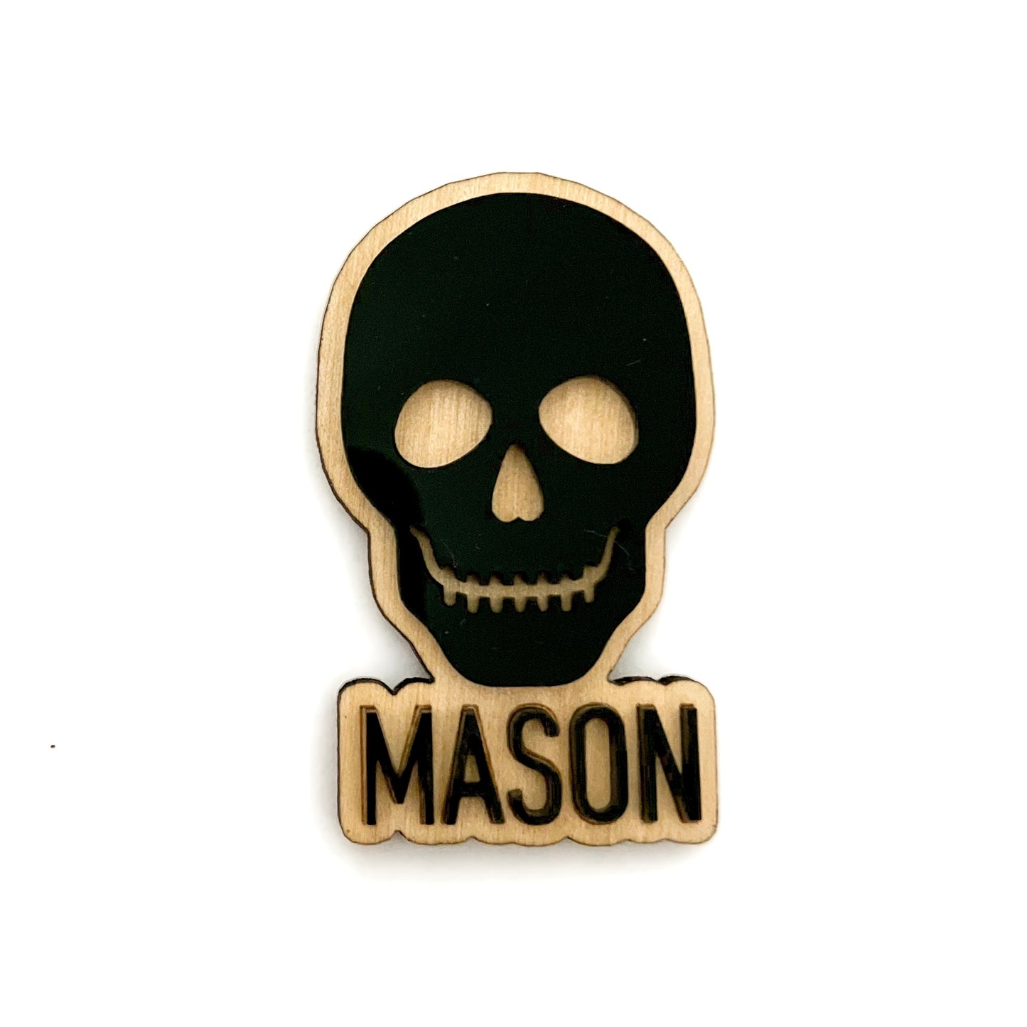 Personalized Skull Magnet