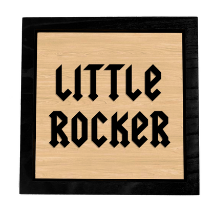 LITTLE ROCKER Frame Sign