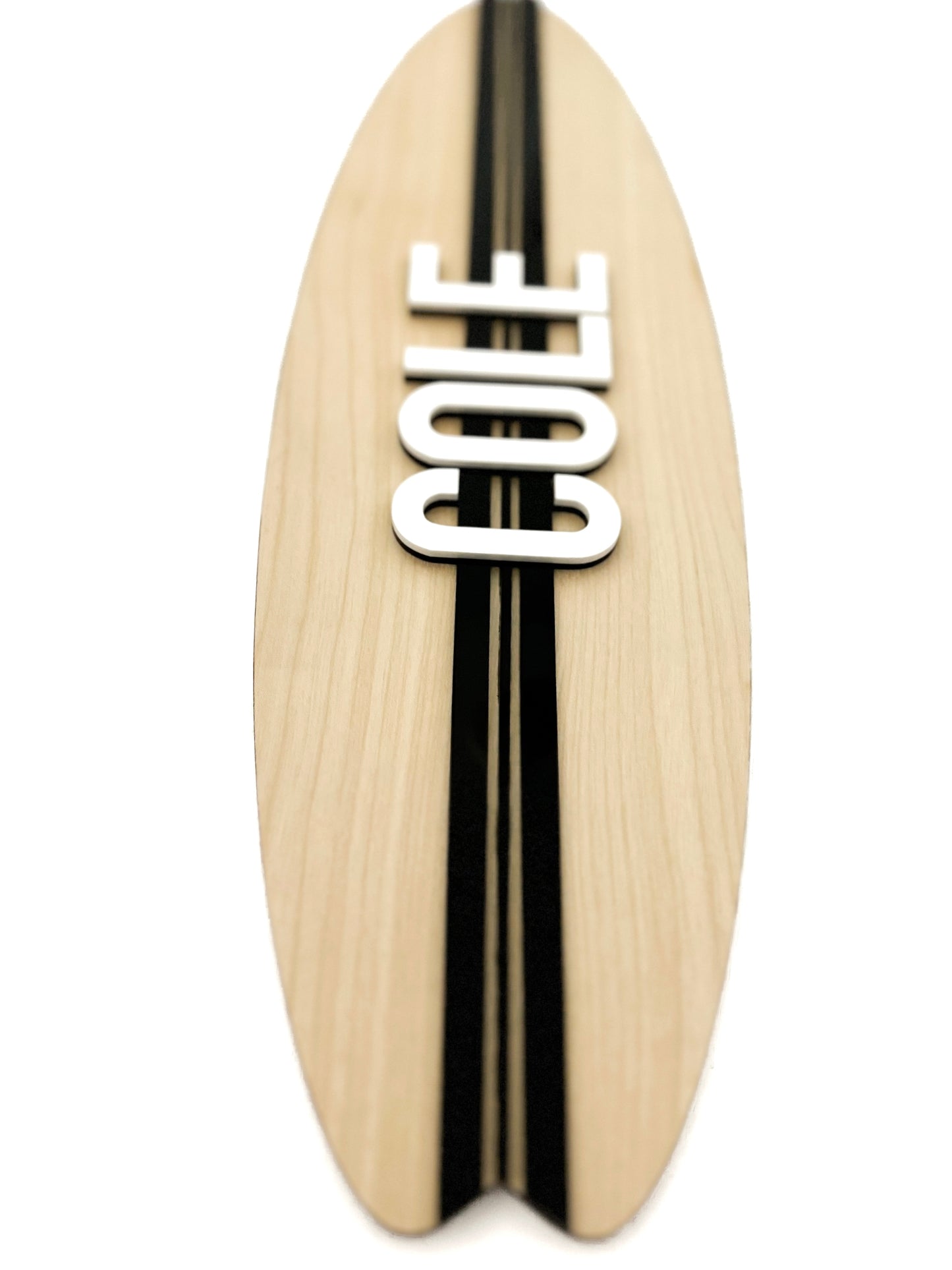 Pinstriped Personalized Surfboard