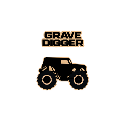 Monster Truck Magnet Pack
