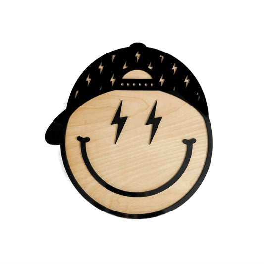 Bolt Snapback Smiley