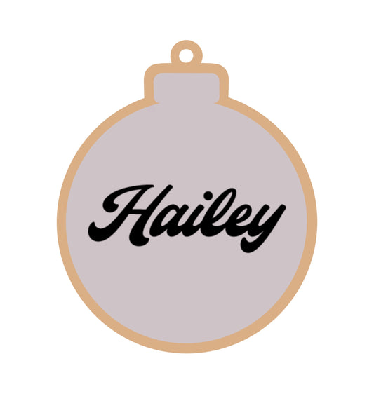 Personalized Bulb Magnet/Ornament/Tag