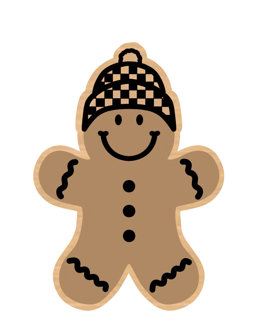 Check Beanie Gingerbread