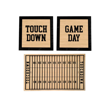 TOUCHDOWN Frame Sign