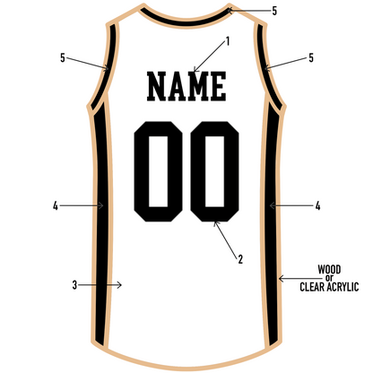 Personalized Basketball Jersey - STYLE 3