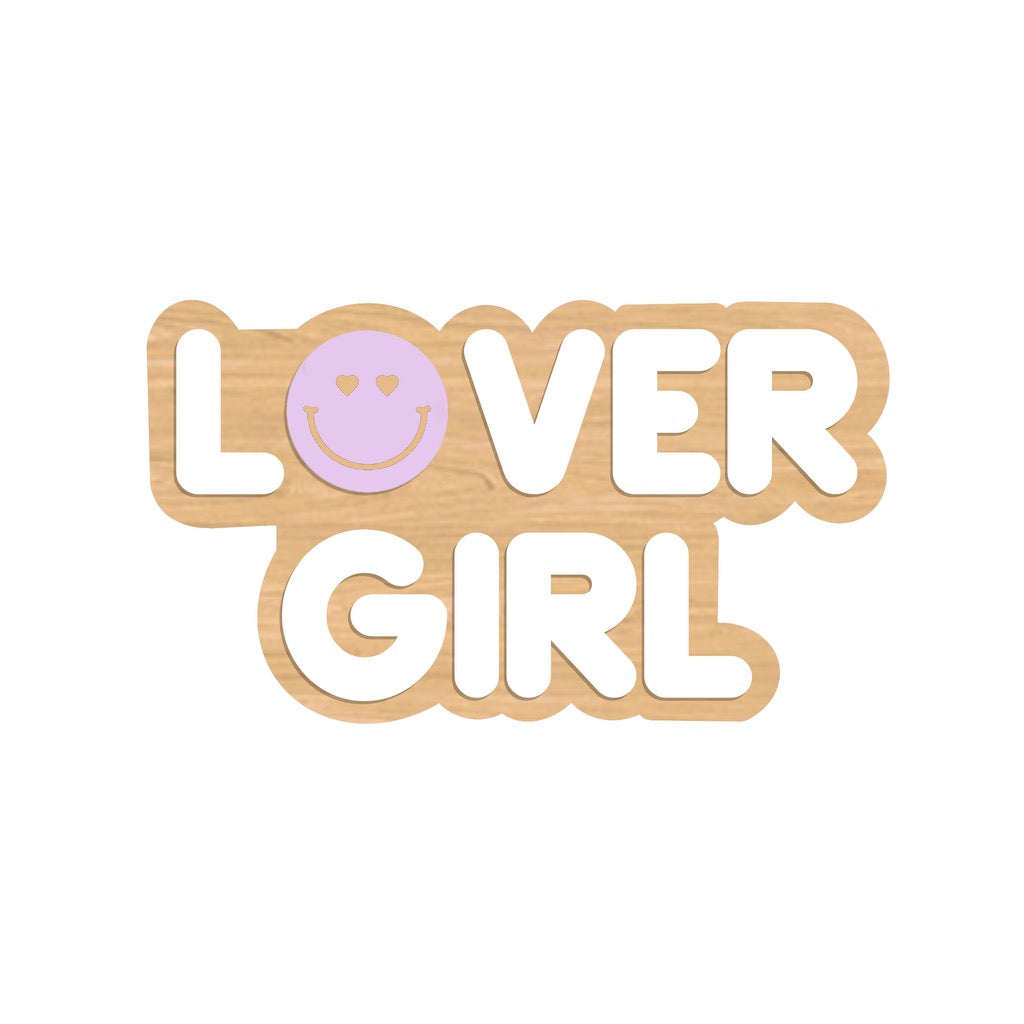 LOVER GIRL Sign