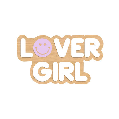 LOVER GIRL Sign