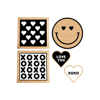 LOVE YOU/XOXO Conversation Hearts