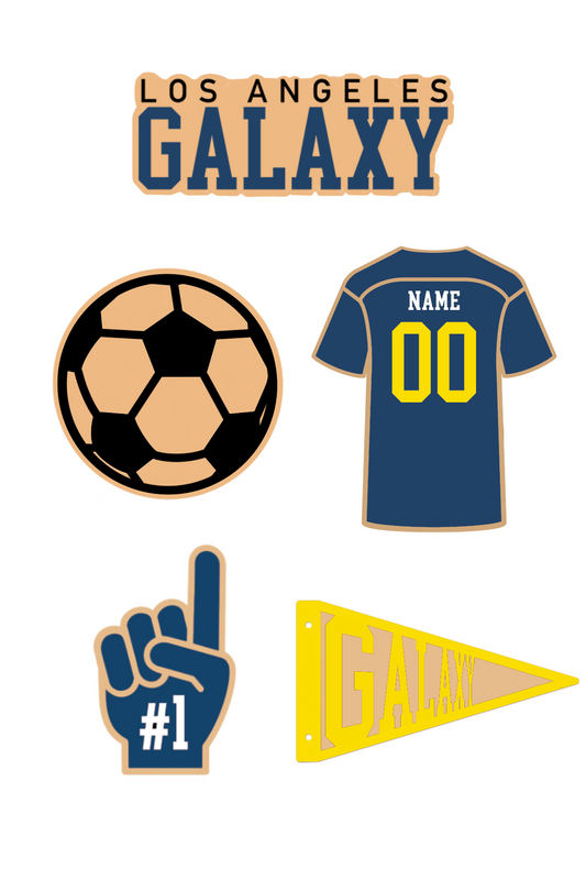 Personalized SOCCER TEAM Magnet Pack