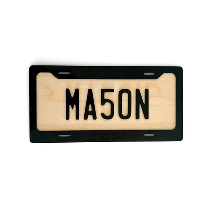 Personalized License Plate