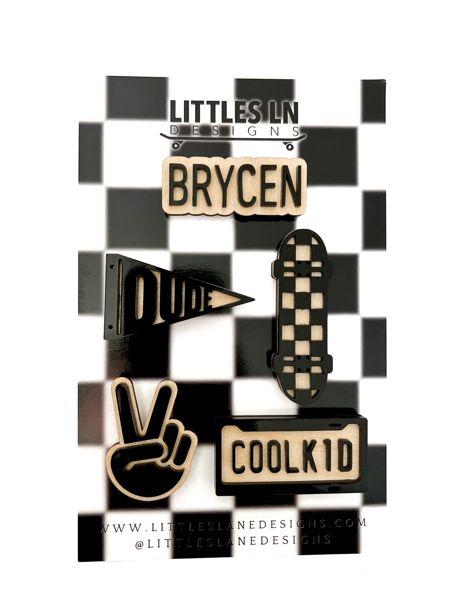 Personalized Cool Dude Magnet Pack