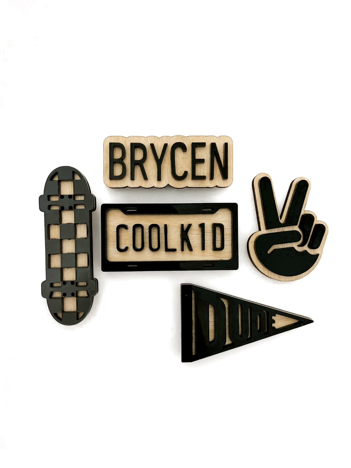 Personalized Cool Dude Magnet Pack