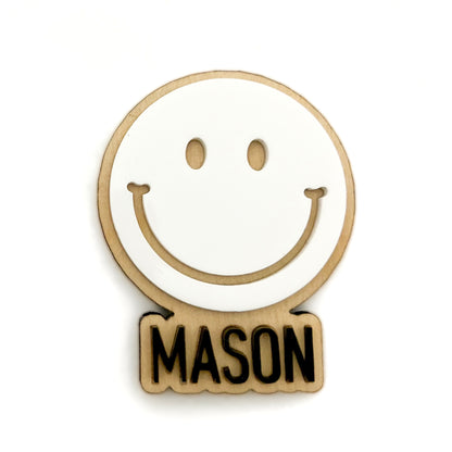 Personalized Classic Smiley Magnet