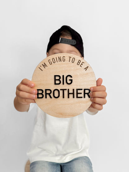 I'M GOING TO BE A BIG BROTHER Disc