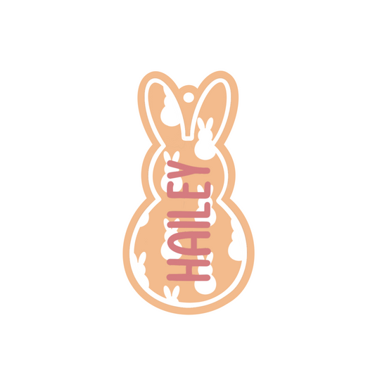 Personalized Bunnies Magnet/Tag