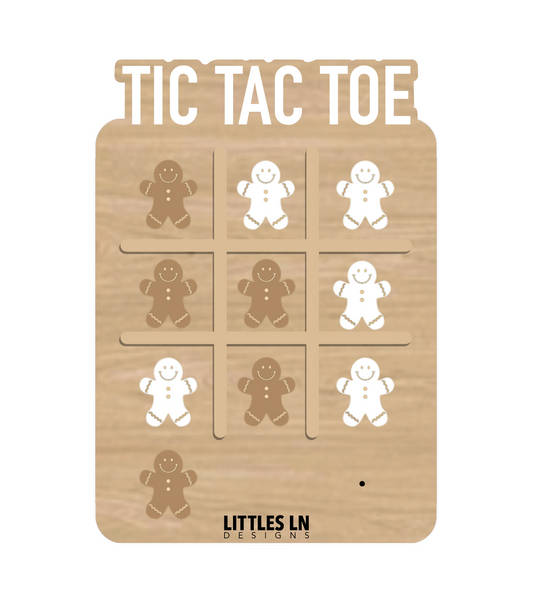 Gingerbread TIC TAC TOE