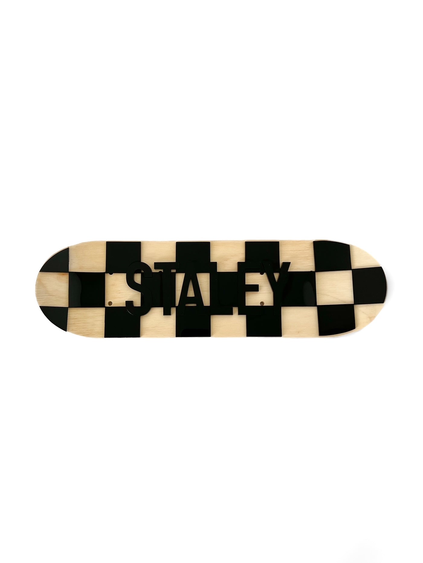 Check Personalized Mini Skateboard