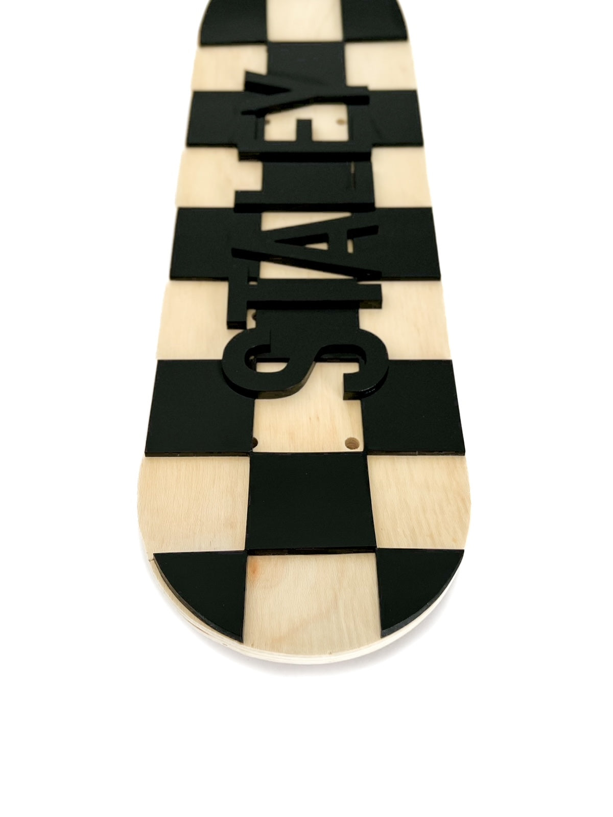 Check Personalized Mini Skateboard