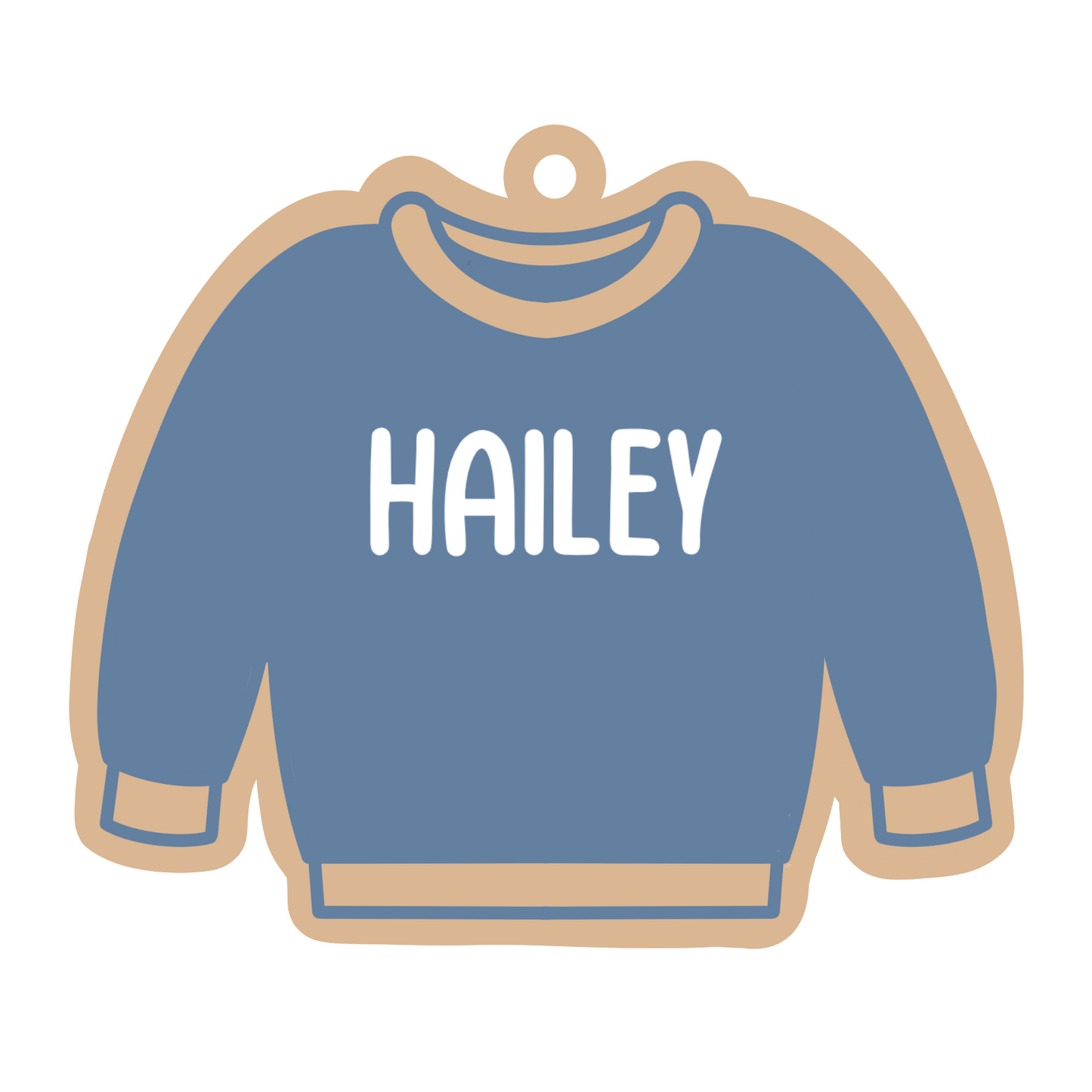 Personalized Sweater Magnet/Ornament/Tag