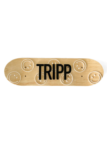 Classic Smiley Personalized Mini Skateboard